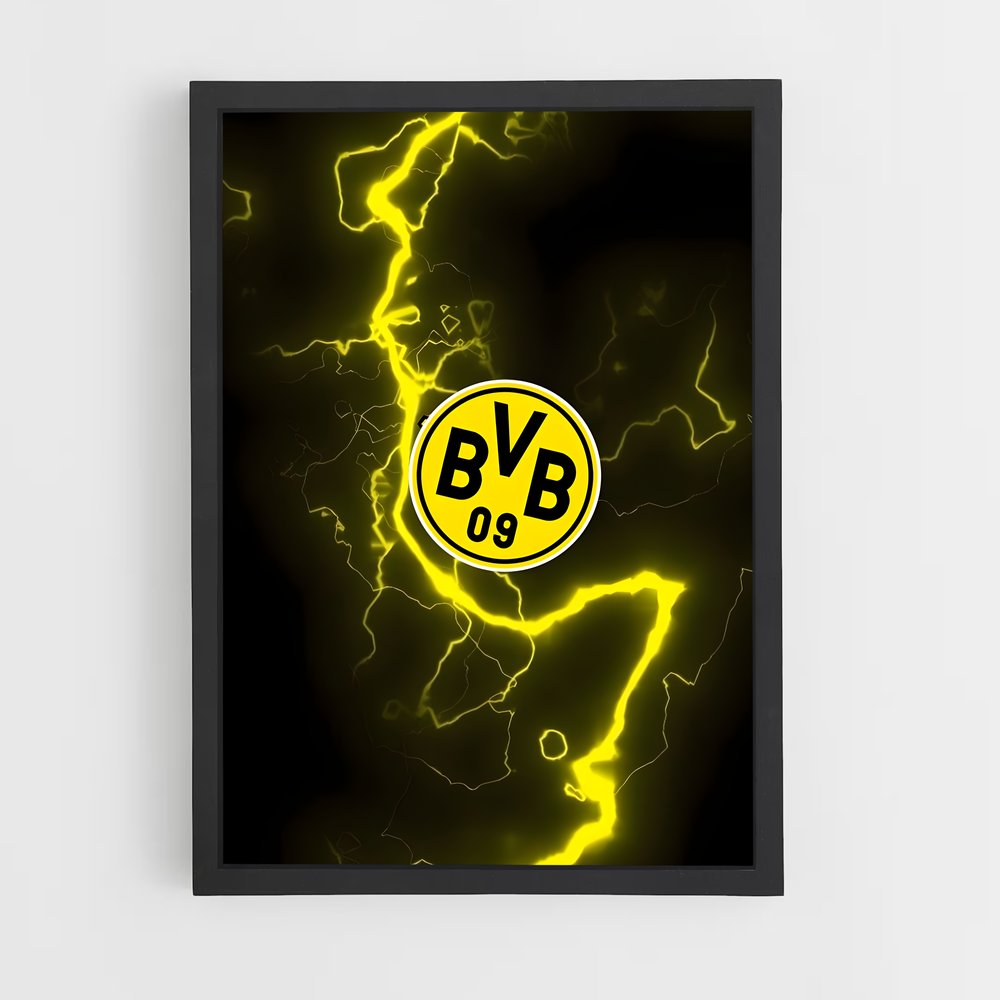 Poster Éclair Jaune (vue 2)